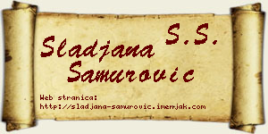 Slađana Samurović vizit kartica